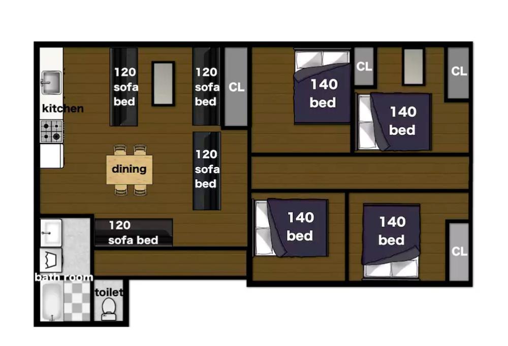 Apartament Sakuragawa House Osaka Zewnętrze zdjęcie